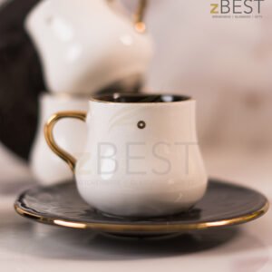 Coffee cups black