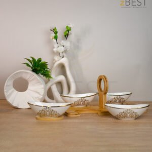 Nuts Serving Bowl with stand