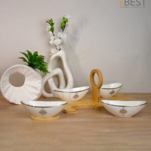 Nuts Serving Bowl with stand