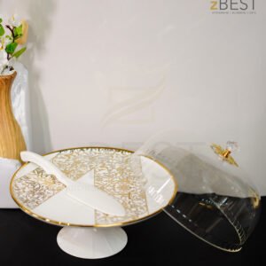Cake Stand with spatulas