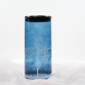 glass jar 11*22 cm