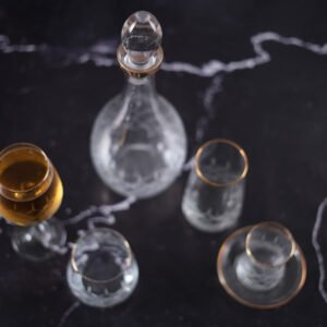 crystal cup set of 31 pcs