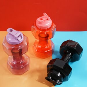Dumbbell Water Bottle Portable 1L