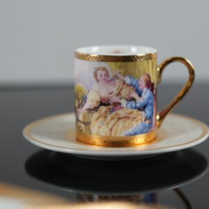 limoges coffee cups romeo and juliette