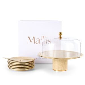 Cake Serving Set 9Pcs From Majlis – Beige