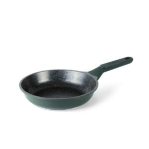Non-Stick Frying Pan Without Lid GREEN-BLACK 22CM