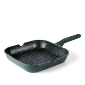 Non-Stick Grill Pan GREEN-BLACK 28CM