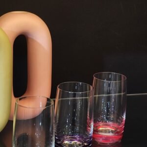 bohemia multi Colored cups 250 Ml
