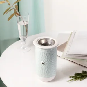 Incense Burner From Asalah - Teal + Silver