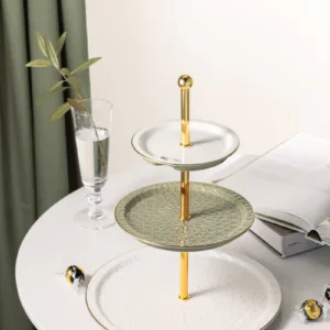 Porcelain Multi Layer From Asalah - Olive + Gold