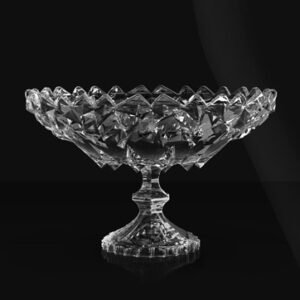 Footed bowl rocks 30cm