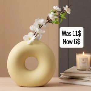 vase donut