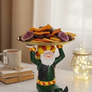 old man serving plate 19*20cm