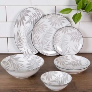 Foilia porcelain set 26pcs