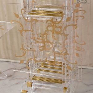 Plexi tables set gold