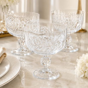 Bohemia Crystal Pearl Arabesque Cup – 200 ml