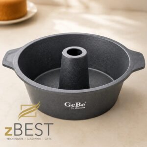 GeBe Round Tube Cake Pan – Black