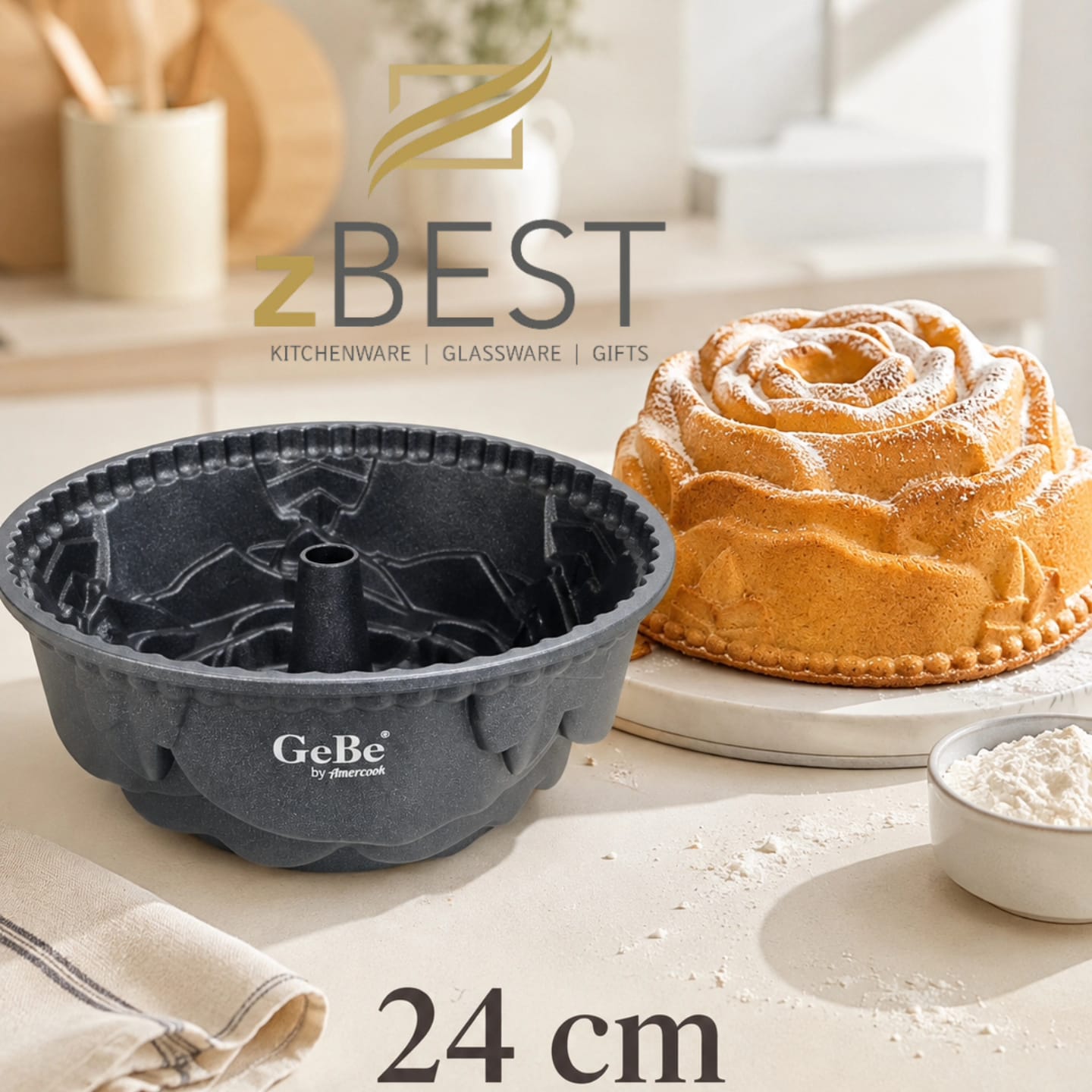 CAKE PAN 3 FLOWER